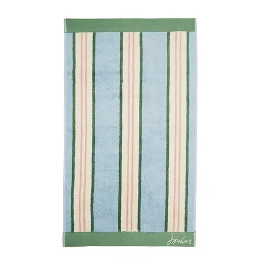 Joules Juliette Stripe Towels Bath Blue