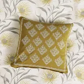 Sanderson for National Trust Catherinae Cushion 45x45cm Hay
