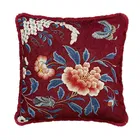 V&A Chinoiserie Charm Cushion 45x45cm Blue/Red