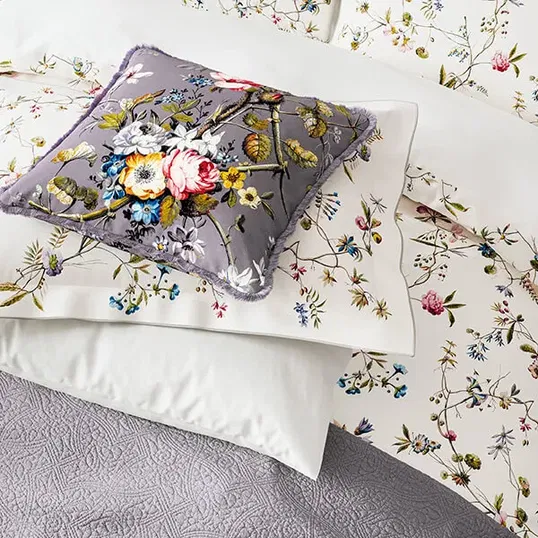 V&A Kilburn Floral Cushion 45x45cm Multi
