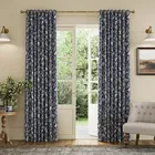 Joules Festival Pheasants 66x72 Curtains Navy