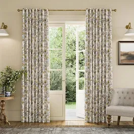 Joules Indienne Floral 66x54 Curtains Teal