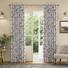 Joules Indienne Floral 90x72 Curtains Blue