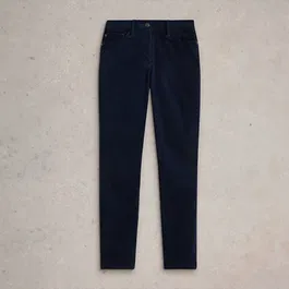 White Stuff Brooke Straight Cord Trouser Dark Navy