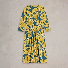 White Stuff Mia Jersey Dress Chart Print