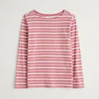 Seasalt Sailor Shirt Falmouth Shore Pink Grass Chalk