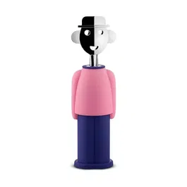 Alessi Alessandro M Corkscrew Pink / Blue