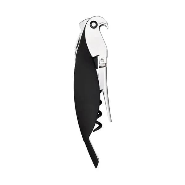 Alessi Parrot Sommelier Corkscrew Black