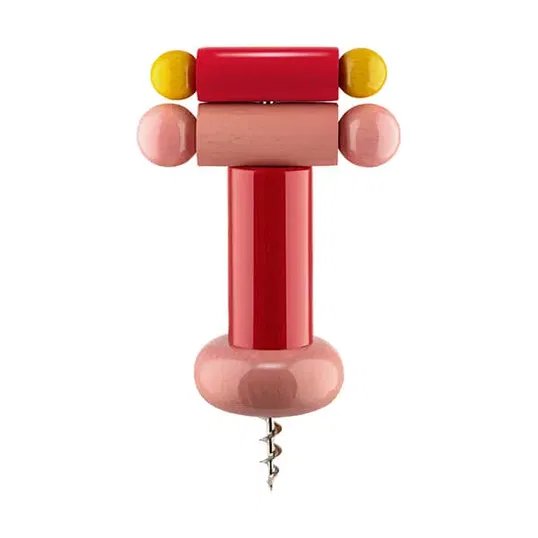 Alessi Corkscrew Red