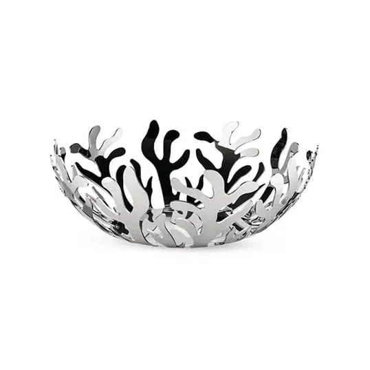 Alessi Mediterraneo 21cm Fruit Holder Stainless Steel