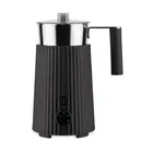 Alessi Plisse Milk Frother Black