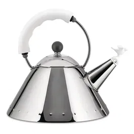 Alessi Bird Shaped Whistle 1.7L Kettle White