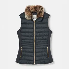 Joules Dark Navy Beckley Padded Showerproof Gilet