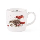 Wrendale Designs 'Home For Christmas' Hedgehog Mug