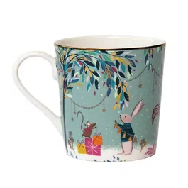 Sara Miller Woodland Tales Collection Mug Merry Band