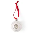 Wrendale Designs `Baby`s First Christmas` Owl Ceramic Christmas Bauble