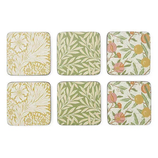 Morris & Co Simply Mixed Set of 6 Coasters