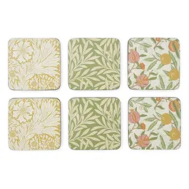 Morris & Co Simply Mixed Set of 6 Coasters