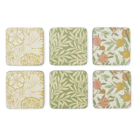 Morris & Co Simply Mixed Set of 6 Coasters