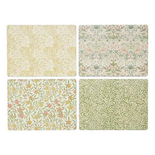 Morris & Co Simply Mixed Set of 4 Large Placemats