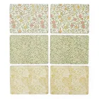 Morris & Co Simply Mixed Set of 6 Placemats