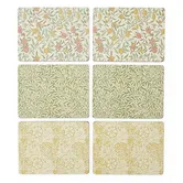 Morris & Co Simply Mixed Set of 6 Placemats