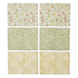 Morris & Co Simply Mixed Set of 6 Placemats