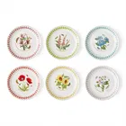 Portmeirion Botanic Garden Meadow Set of 6 Bread Plates