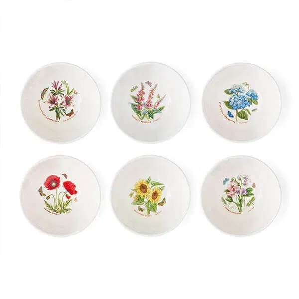 Portmeirion Botanic Garden Meadow Set of 6 18cm Stacking Bowls
