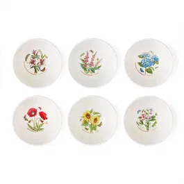 Portmeirion Botanic Garden Meadow Set of 6 18cm Stacking Bowls