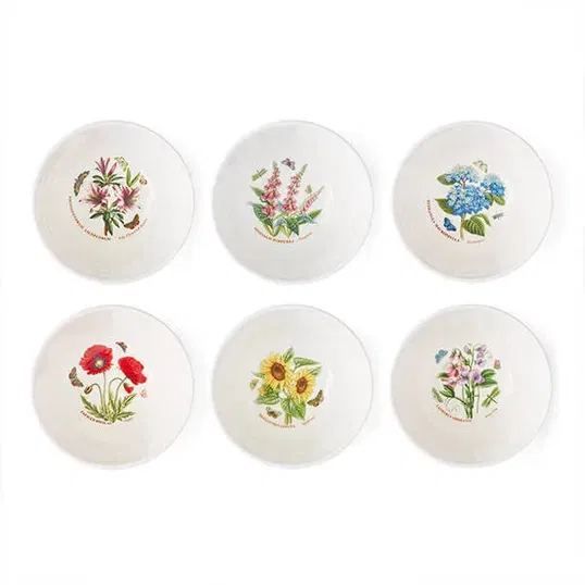 Portmeirion Botanic Garden Meadow Set of 6 14cm Stacking Bowls