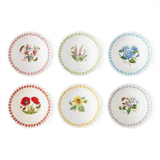 Portmeirion Botanic Garden Meadow Set of 6 13cm Mini Stacking Bowls