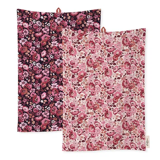 Cath Kidston Archive Ditsy 2 Pack Tea Towels
