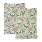 Cath Kidston English Rose 2 Pack Of Tea Towels