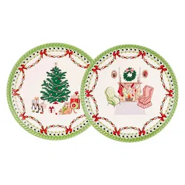 Cath Kidston Dolls House Set of 2 Side Plates
