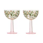Cath Kidston Dolly Rose Set of 2 Champagne Coupes