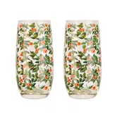 Cath Kidston Dolly Rose Set of 2 Hiball Glasses