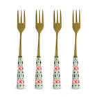 Cath Kidston Dolly Rose Set of 4 Cake Forks