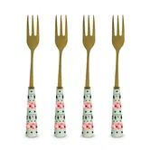 Cath Kidston Dolly Rose Set of 4 Cake Forks