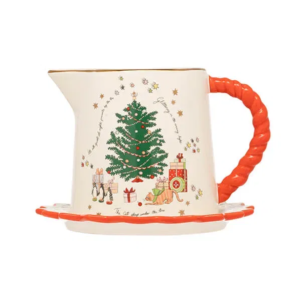 Cath Kidston Star Gravy Jug & Saucer Set