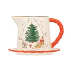 Cath Kidston Star Gravy Jug & Saucer Set