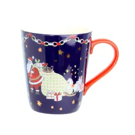 Cath Kidston Navy Santa Stanley Mug
