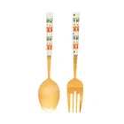 Cath Kidston Dolly Rose Serving Spoon & Fork Set