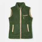 Joules Green Mallory Fleece Gilet