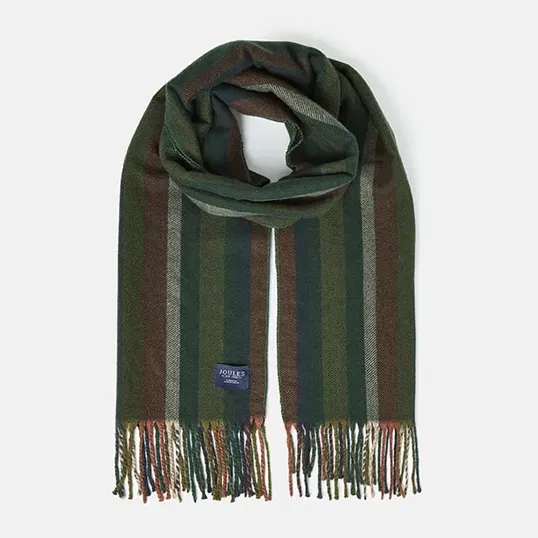 Joules Mens Multi Stripe Langtree Scarf