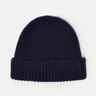 Joules Mens Navy Berwick Beanie Hat