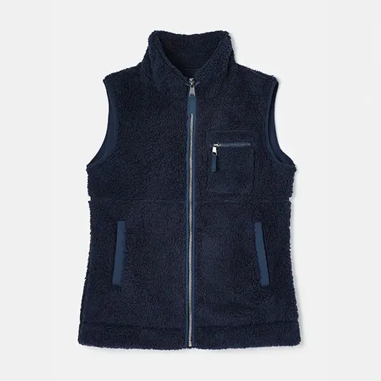 Joules Navy Mallory Fleece Gilet