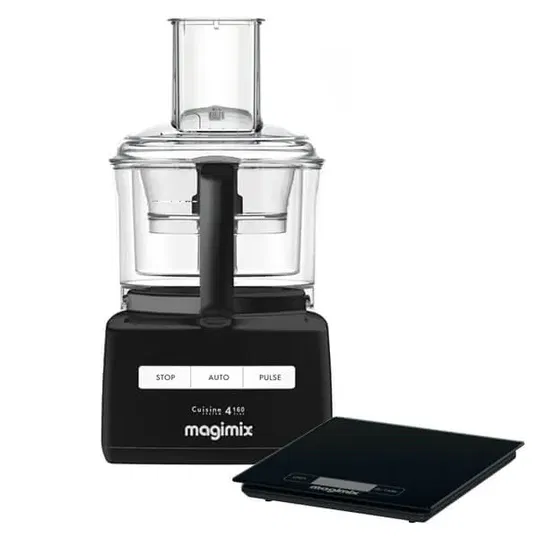 Magimix 4160 Black Food Processor Plus with FREE GIFT