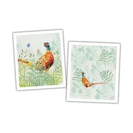 National Trust Pheasant Plant Based Set of 2 Cleaning Cloths