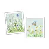 National Trust Butterfly Plant Based Set of 2 Cleaning Cloths